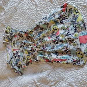 LuLaRoe Disney Mae Mickey Cartoon size 6